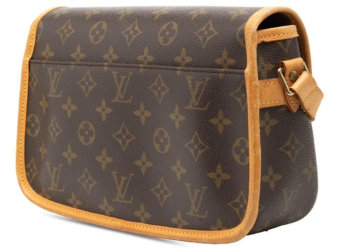 Borsa a tracolla Louis Vuitton Monogram Sologne Marrone - vista 2