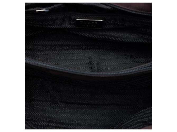 Borsa Tote Prada Tessuto Viola Porpora - vista 4