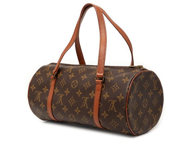 Borsa Louis Vuitton Monogram Papillon 30 marrone - vista 2