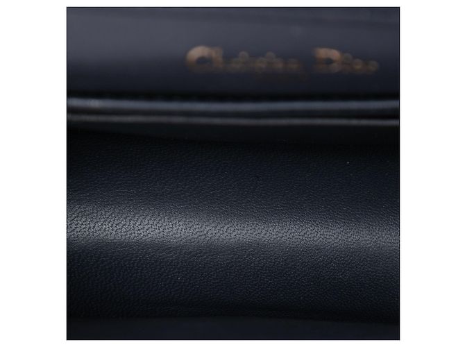 Borsa a tracolla Diorama Wallet on Chain in vernice metallizzata Microcannage dorata Dior - vista 4