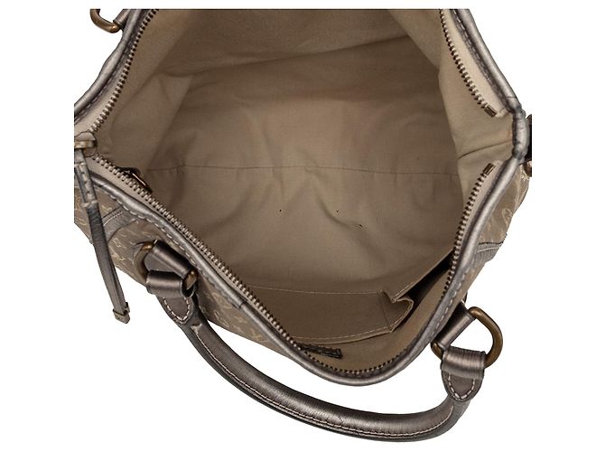 Borsa Louis Vuitton Monogram Mini Lin Angele Grigia Grigio - vista 4
