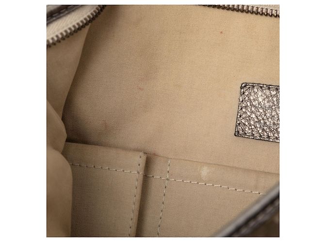 Borsa Louis Vuitton Monogram Mini Lin Angele Grigia Grigio - vista 7