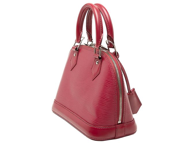 Borsa Louis Vuitton Epi Alma BB rossa Rosso - vista 2
