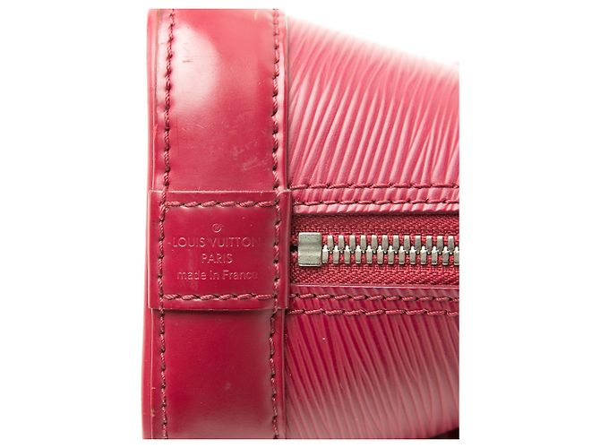 Borsa Louis Vuitton Epi Alma BB rossa Rosso - vista 5