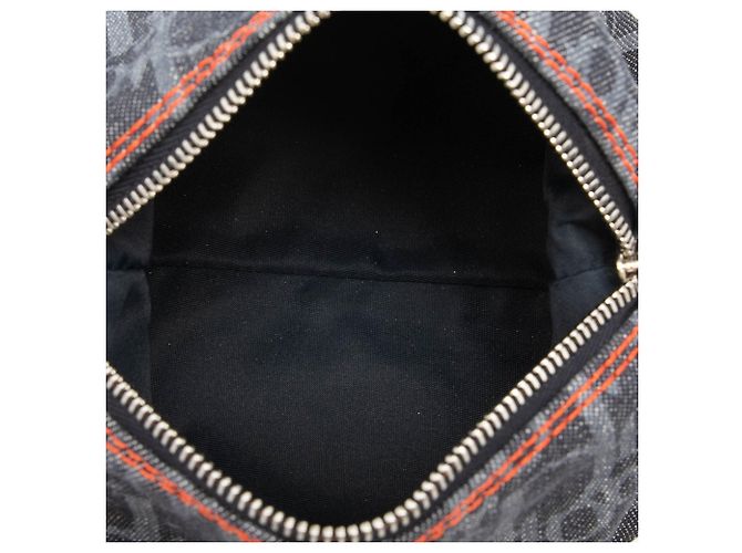Pochette cosmetici Blue Dior Oblique Denim Flight - vista 4