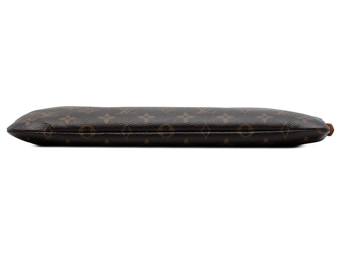 Clutch Louis Vuitton Monogram Etui Voyage MM Marrone - vista 3