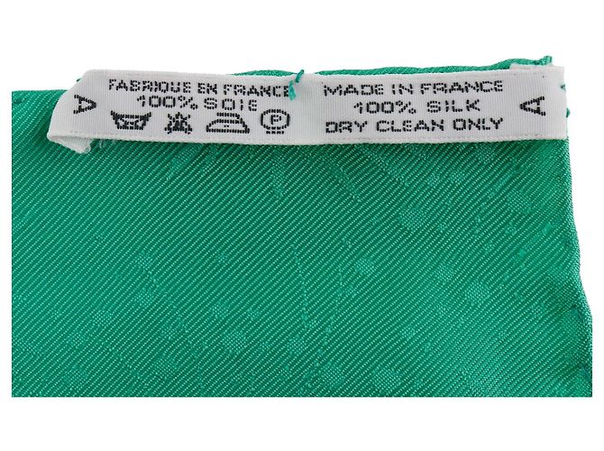Sciarpa in seta Hermès Luna Park Green 90 Scarves Verde - vista 3