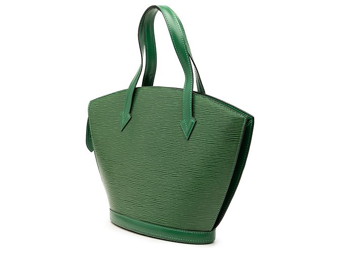 Borsa Louis Vuitton Epi Saint Jacques PM Short Strap verde - vista 2