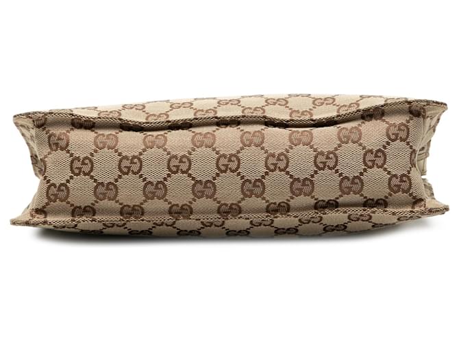 Borsa a tracolla Gucci GG Canvas Eclipse marrone - vista 3