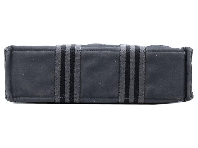 Borsa Tote Hermès Canvas Fourre Tout PM Nera Nero - vista 3