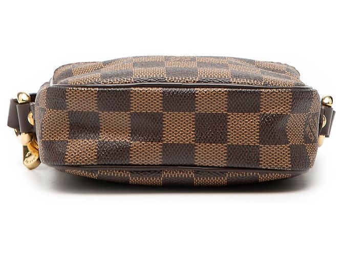 Borsa a tracolla Louis Vuitton Damier Ebene Rift marrone - vista 3