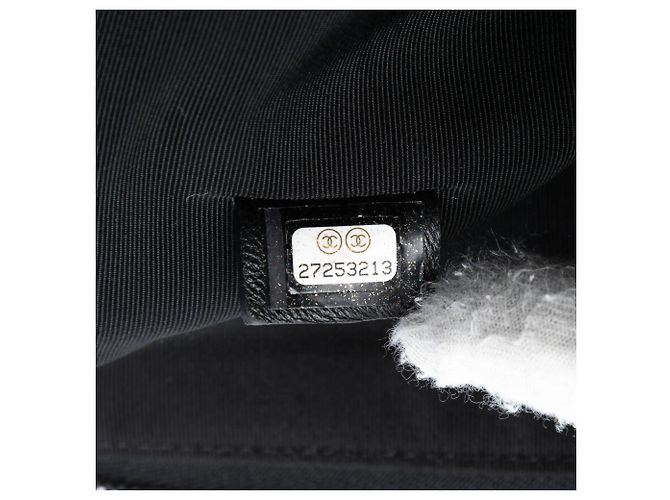 Clutch Chanel Medium Canvas La Pausa Zip O Case Nera Nero - vista 6