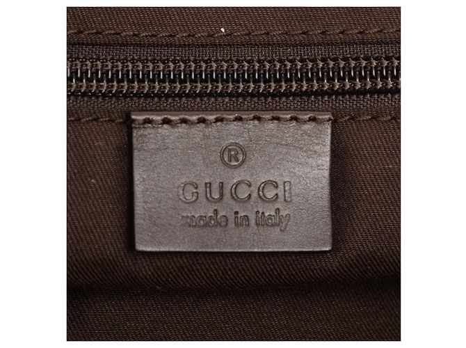 Borsa a tracolla Gucci GG Canvas marrone - vista 5