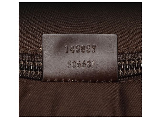 Borsa a tracolla Gucci GG Canvas marrone - vista 6