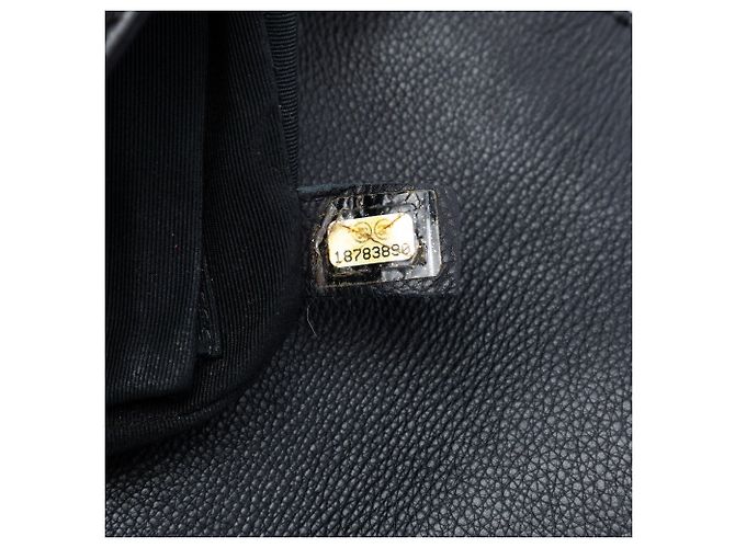Borsa a tracolla Boy Reverso con patta in pelle di vitello nera Chanel Medium Nero - vista 5
