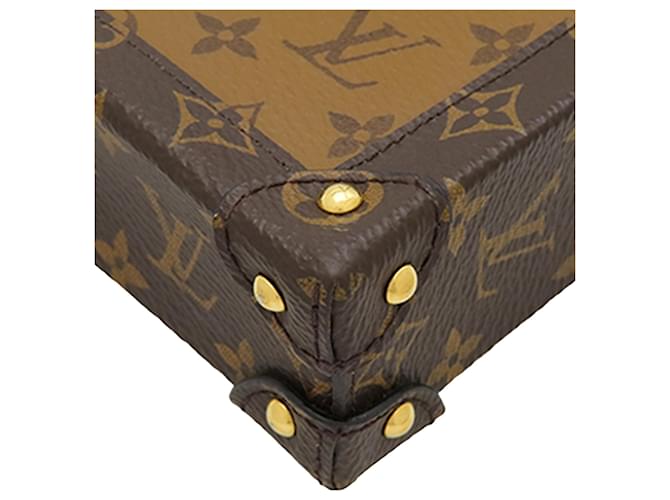 Borsa a tracolla Pochette Trunk Verticale Monogram Reverse marrone Louis Vuitton - vista 10