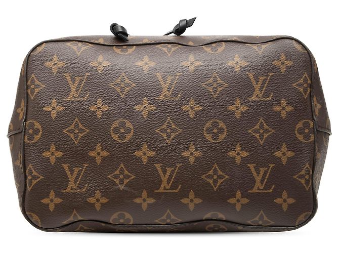 Borsa a secchiello Louis Vuitton Monogram Neonoe MM nera Nero - vista 3
