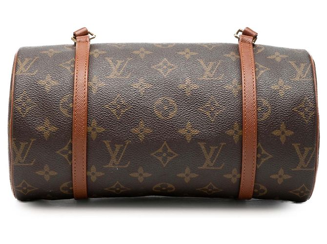 Borsa Louis Vuitton Monogram Papillon 26 marrone - vista 3