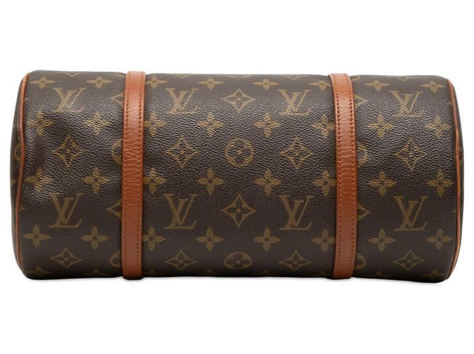 Borsa Louis Vuitton Monogram Papillon 30 marrone - vista 3
