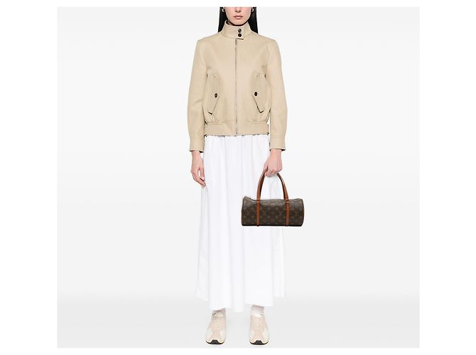 Borsa Louis Vuitton Monogram Papillon 30 marrone - vista 7