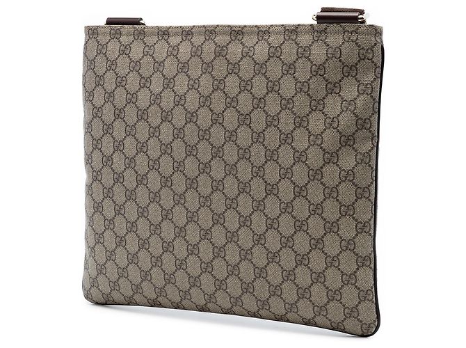 Borsa a tracolla Gucci GG Supreme Beige - vista 2