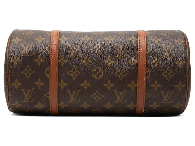 Borsa Louis Vuitton Monogram Papillon 30 marrone - vista 3