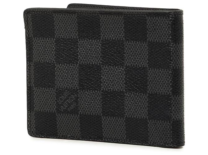 Tarjetero Louis Vuitton Damier Graphite negro - vista 2