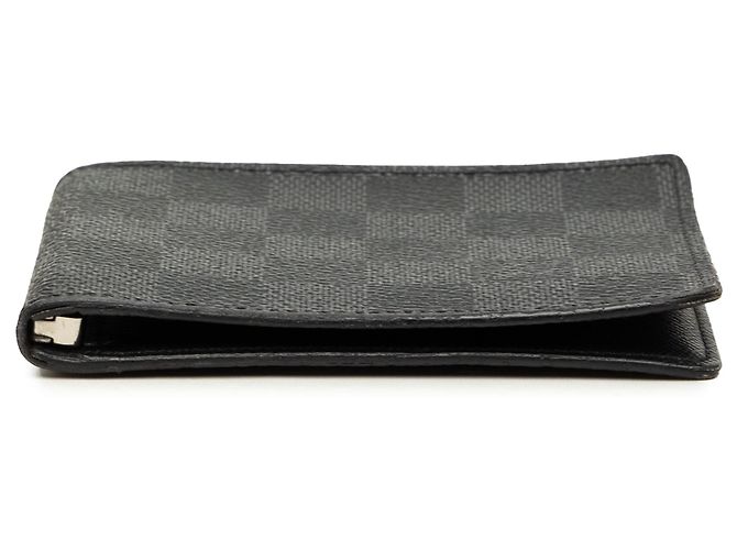 Tarjetero Louis Vuitton Damier Graphite negro - vista 3