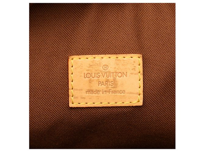 Borsa a mano orizzontale Louis Vuitton Monogram Lockit marrone - vista 5