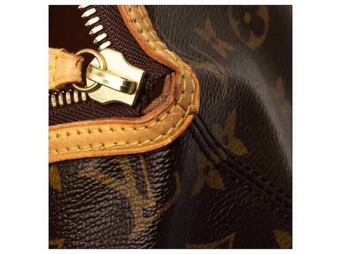 Borsa a mano orizzontale Louis Vuitton Monogram Lockit marrone - vista 6