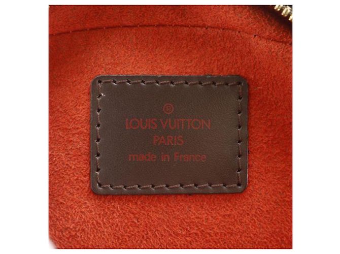 Borsa a tracolla Louis Vuitton Damier Ebene Ipanema PM Marrone - vista 5