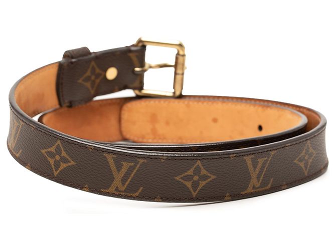 Gürtel Louis Vuitton Monogram Ellipse braun - Ansicht 3