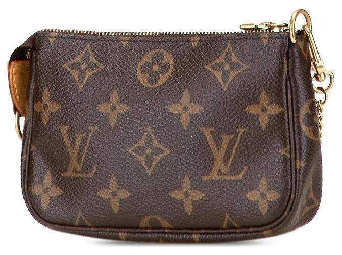 Bauletti e borse Louis Vuitton Monogram marrone Mini Pochette Accessoires - vista 2