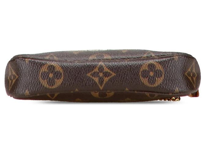 Bauletti e borse Louis Vuitton Monogram marrone Mini Pochette Accessoires - vista 3