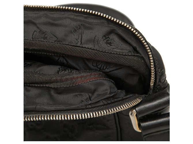 Borsa a tracolla Gucci Guccissima nera Nero - vista 6