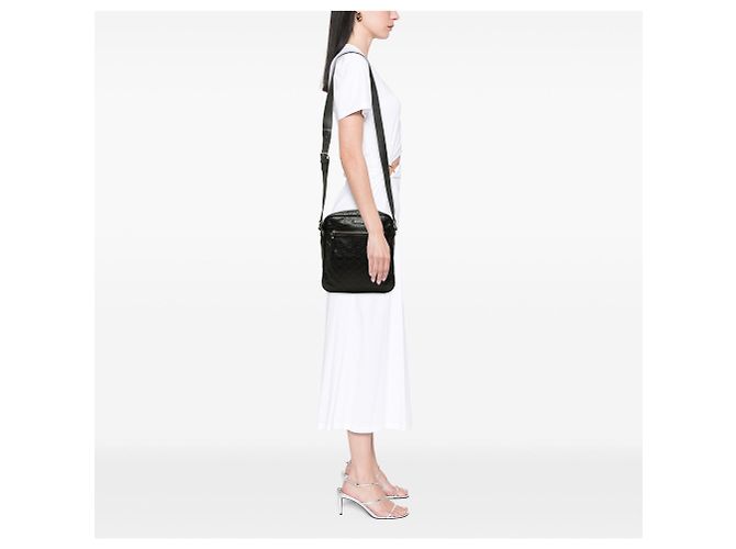 Borsa a tracolla Gucci Guccissima nera Nero - vista 9