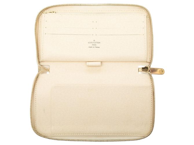 Zippy Organizer Portemonnaie Louis Vuitton Damier Azur Weiß - Ansicht 4