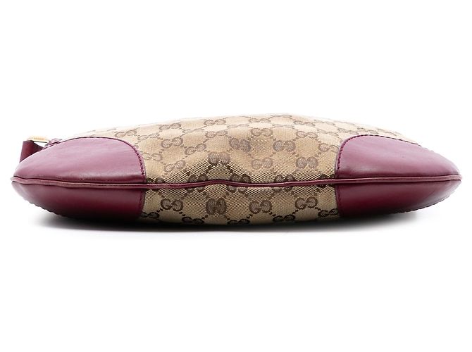 Borsa a tracolla Gucci GG Canvas Mayfair beige - vista 3