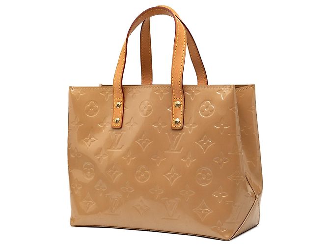 Borsa Louis Vuitton Monogram Vernis Reade PM marrone - vista 2