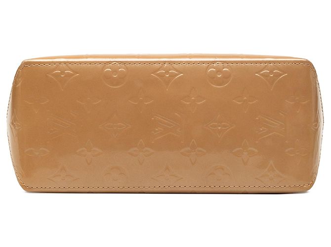 Borsa Louis Vuitton Monogram Vernis Reade PM marrone - vista 3