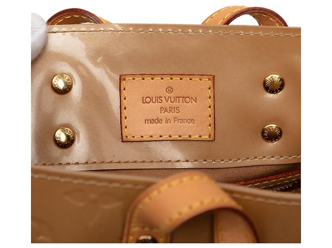 Borsa Louis Vuitton Monogram Vernis Reade PM marrone - vista 5