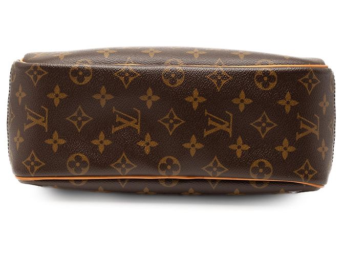 Borsa Louis Vuitton Monogram Trouville marrone - vista 3
