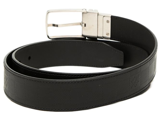 Reversibler Gürtel Louis Vuitton Damier Infini Boston Schwarz - Ansicht 3