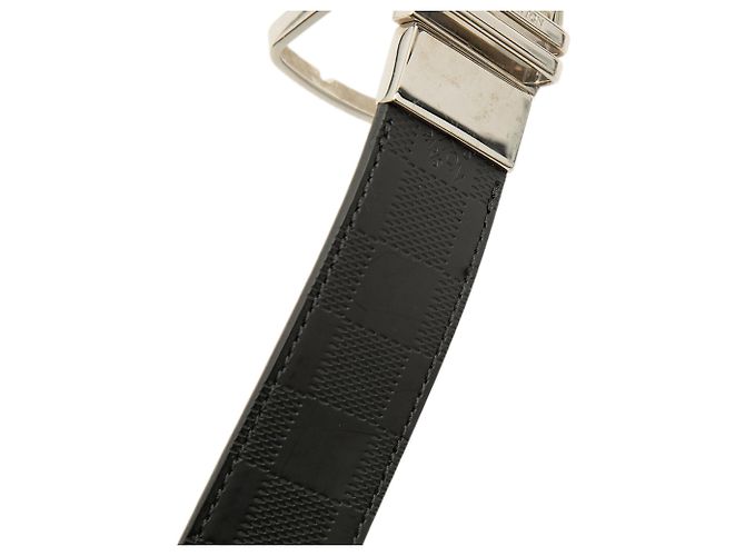 Reversibler Gürtel Louis Vuitton Damier Infini Boston Schwarz - Ansicht 5