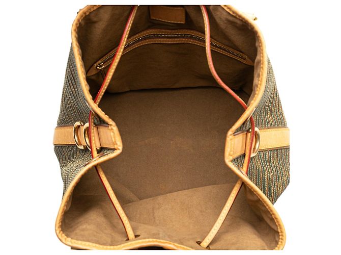 Bucket Borsa a secchiello Louis Vuitton Monogram Eden Neo verde - vista 4