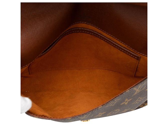 Borsa a tracolla Louis Vuitton Monogram Musette Tango con tracolla corta marrone - vista 4