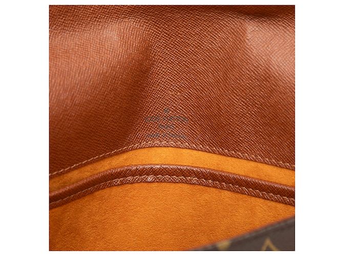 Borsa a tracolla Louis Vuitton Monogram Musette Tango con tracolla corta marrone - vista 5