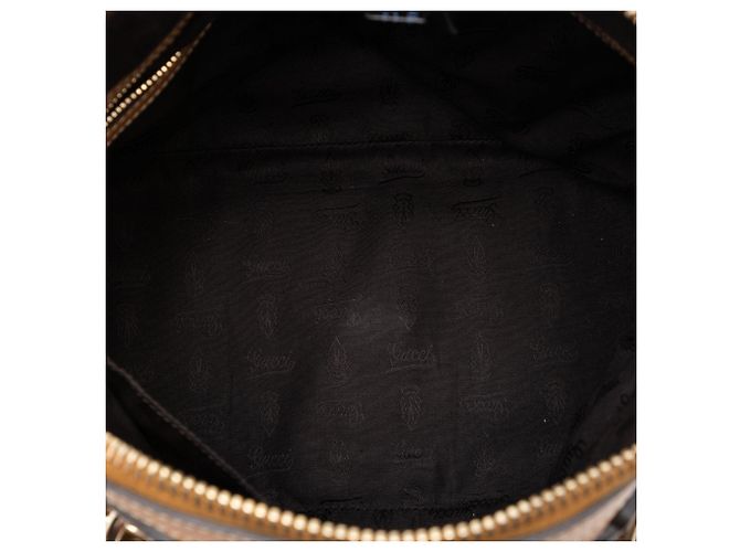 Borsa Gucci Medium Guccissima Charm Dome marrone - vista 4