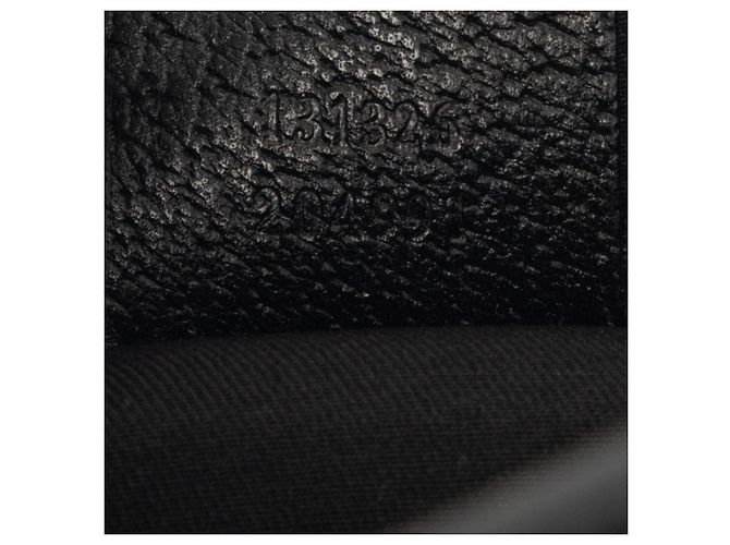 Borsa a tracolla Abbey GG Canvas nera con anello a D Gucci Nero - vista 6