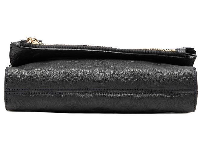 Clutch Louis Vuitton Monogram Empreinte Petillante Blu - vista 3